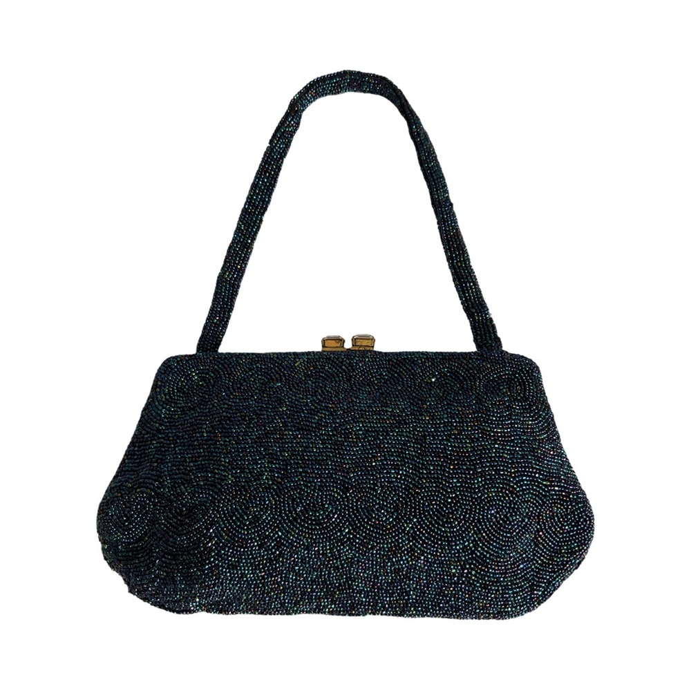 Gorgeous Vintage Walborg Hand Beaded Evening Bag - Picture 4 of 8